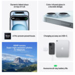 Smartphone Apple iPhone 15 5G 6.1'' 128GB Dual Camera 48MP - Μπλε - Image 5