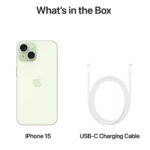 Smartphone Apple iPhone 15 5G 6.1'' 128GB Dual Camera 48MP - Green - Image 6