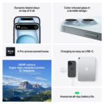 Smartphone Apple iPhone 15 Plus 5G 6.7'' 128GB | 48Mp Camera | OLED HDR10 - Green - Image 5