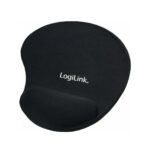 LogiLink GEL Mouse Pad 230mm με Στήριγμα καρπού - Μαύρο