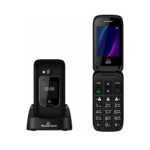Powertech Sentry Dual II Κινητό με Πορτάκι και Μεγάλα Κουμπιά - Μαύρο - Image 2