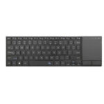 RIITEK (RT721) Aσύρματο Πληκτρολόγιο με touchpad, Bluetooth & 2.4GHz - Μαύρο