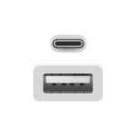Apple MJ1M2 Μετατροπέας USB-C male σε USB-A female - Λευκό - Image 3