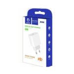 Denmen (DC06) 20W Charger with USB-C Port - White - Image 2