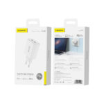Foneng EU50 (PD35W) Wall Adapter with 2 USB-C ports  - White - Image 2