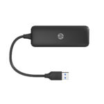 HP (CT110) USB 3.0 4 Ports Hub with USB-A Connection - Black - Image 2