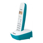 Panasonic (KX-TG1611) Ασύρματο Τηλέφωνο - Λευκό/Τυρκουάζ - Image 3