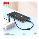 XO (NB-Q248B) Cable USB 2.0 USB-C male to USB-C male 60W, 0.25m - Black - Image 2