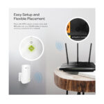 TP-LINK (RE200) v4 Mesh WiFi Extender Dual Band (2.4 & 5GHz) 750Mbps - White - Image 5
