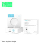 Denmen (DW02) Wireless Charger 15W with Type-C Cable - White - Image 3