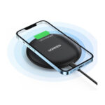 Ugreen (CD186) Wireless Charging Pad (Qi Pad) 15W - Black - Image 2