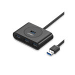 Ugreen (CR113) USB 3.0 Hub 4 Θυρών με σύνδεση USB-A - Μαύρο