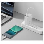XO (L128) Charger and USB-C Cable 120W Quick Charge 3.0 - White - Image 2