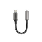 XO (NB258C) Converter Lightning male to 3.5mm female - Gray