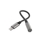 XO (NB258C) Converter Lightning male to 3.5mm female - Gray - Image 2
