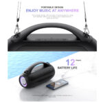 Havit (SK821BT) Ηχείο Bluetooth 8W με Ραδιόφωνο και Διάρκεια Μπαταρίας έως 12 ώρες - Μαύρο - Image 4