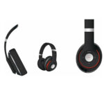 Platinet Freestyle (FH0916) Ασύρματα/Ενσύρματα Over Ear Ακουστικά με 8 ώρες Λειτουργίας - Μαύρo - Image 2