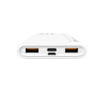 Silicon Power (QP15) Power Bank 10000mAh 18W with USB-A Ports and USB-C Port Power Delivery / Quick Charge 3.0 - White - Image 3