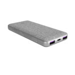 Silicon Power (QP77) Power Bank 10000mAh with 2 USB-A Ports and USB-C Port Power Delivery / Quick Charge 3.0 - Gray - Image 2