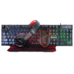 Marvo (CM409) Gaming Keyboard Set with RGB Lighting & Mouse (English US) - Black