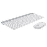 Logitech (MK470) Wireless Keyboard & Mouse Set with US Layout - White - Image 3
