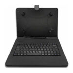 NOD Micro USB Type & Protect Synthetic Leather Flip Cover with Keyboard (Universal 9.6''-10.1″) – Black - Image 2