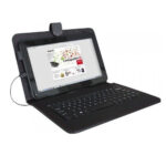 NOD Micro USB Type & Protect Synthetic Leather Flip Cover with Keyboard (Universal 9.6''-10.1″) – Black - Image 3