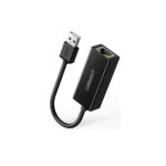 Ugreen (20254) USB Network Adapter for Wired Connection Ethernet - Black - Image 2