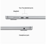 Apple MacBook Air (2023) 15.3” – 8GB/256GB | M2 8core/10core GPU|GR Keyb | έως 18 ώρες μπαταρία | – Silver - Image 4