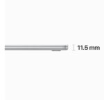 Apple MacBook Air (2023) 15.3” – 8GB/256GB | M2 8core/10core GPU|GR Keyb | έως 18 ώρες μπαταρία | – Silver - Image 3