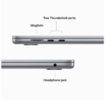 Apple MacBook Air (2023) 15.3'' 8GB/512GB - | M2 8core/10core GPU|GR Keyb | έως 18 ώρες μπαταρία | - Space Grey - Image 4