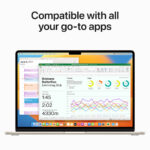 Apple MacBook Air (2023) 15.3'' - 8GB/512GB | M2 8core/10core GPU|GR Keyb - Starlight - Image 10