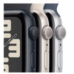Apple Watch SE GPS 44mm with Starlight Sport Band (M/L) - Starlight - Image 6