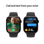 Apple Watch Series 10 GPS 46mm M/L Jet Black with Black Sport Band - Image 2