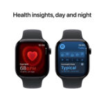 Apple Watch Series 10 GPS 46mm M/L Jet Black with Black Sport Band - Image 4