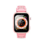 XO (H-130) Kids Smartwatch with GPS and Rubber/Plastic Strap - Pink