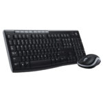 Logitech (MK270) Wireless Combo Keyboard & Mouse Set with Greek Layout - Βlack - Image 3