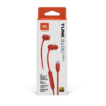 JBL Tune 310C In-ear Handsfree Ακουστικά με Βύσμα USB-C - Κόκκινο - Image 6