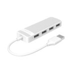 Orico (FL02) USB 2.0 4 Port Hub with USB-A Connection - White
