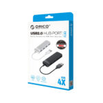 Orico (FL02) USB 2.0 4 Port Hub with USB-A Connection - White - Image 4