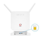 Olax AX6 Pro Ασύρματο 4G Φορητό Hotspot - Λευκό - Image 2