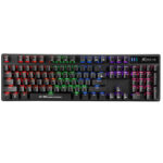 Xtrike Me (GK-980) Gaming Μηχανικό Πληκτρολόγιο με Custom Blue διακόπτες και RGB φωτισμό (Αγγλικό US) - Μαύρο