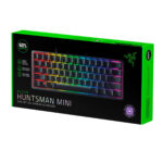 Razer Huntsman Mini Gaming Πληκτρολόγιο 60% με RGB φωτισμό (Αγγλικό US) - Μαύρο - Image 5