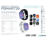 Platinet (PSMART29B) Smartwatch - Black - Image 4