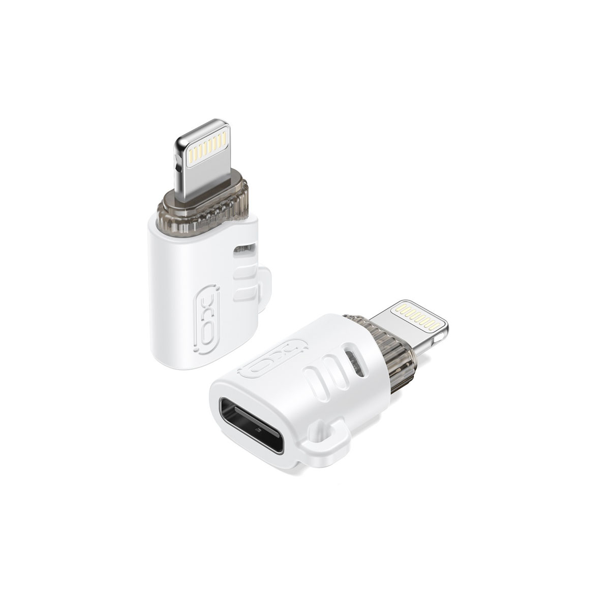 20240809143443_xo_metatropeas_usb_c_male_se_lightning_female_leyko_gsm177688 XO (NB256E) Μετατροπέας USB-C female σε Lightning male - Λευκό - Image 1