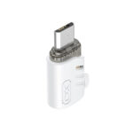 XO (NB256H) Μετατροπέας USB-C female σε micro USB male - Λευκό - Image 2