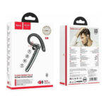 Hoco (S19) Heartful In-ear Bluetooth Handsfree Earphone - Metal Grey - Image 4
