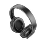 Hoco (W45) Enjoy Wireless/Wired Over Ear Headphones - Black - Image 3