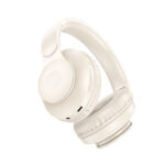 Hoco (W45) Enjoy Wireless/Wired Over Ear Headphones - White - Image 3