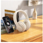 Hoco (W45) Enjoy Wireless/Wired Over Ear Headphones - White - Image 6